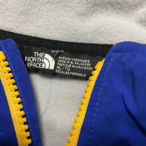 Men’s XL  The North Face Sun Rise 1/4 Zip Pullover Heather light  Gray blue new - Picture 7 of 7